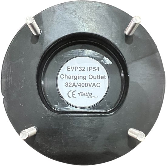 Ratio Electric Charging Outlet IP54 32A / 400VAC Veerklep Rond - afbeelding 5