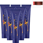 ISO i color Permanent Conditioning Crème Color 60ml 6R (6.5) Rich Scarlet Red x 6 tubes - afbeelding 1