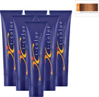 ISO i color Permanent Conditioning Crème Color 60ml 8NC Light Natural Copper Blonde x 6 tubes - afbeelding 1