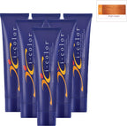ISO i color Permanent Conditioning Crème Color 60ml 7CC(7.44) Bright Copper x 6 tubes - afbeelding 1
