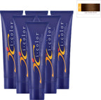 ISO i color Permanent Conditioning Crème Color 60ml 5G Light Golden Brown x 6 tubes - afbeelding 1