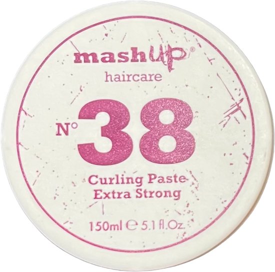 MashUp haircare N° 38 Curling Paste Extra Strong 150ml - afbeelding 4