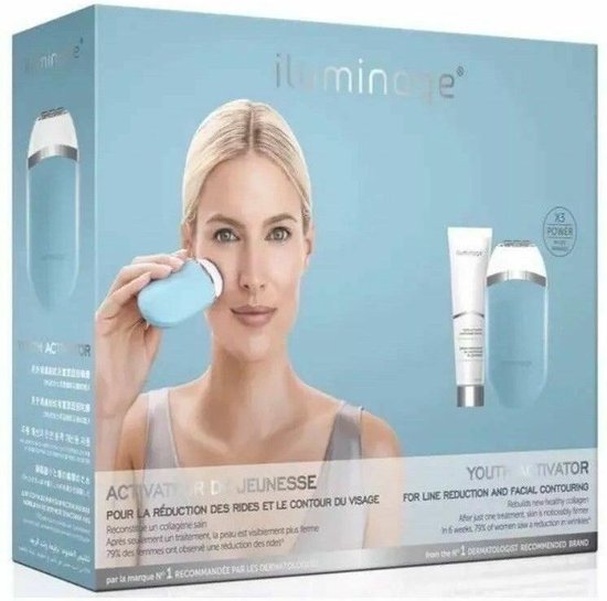 Iluminage Youth Activator, facelift/huidverjonging sapparaat inclusief contouren serum. - afbeelding 2