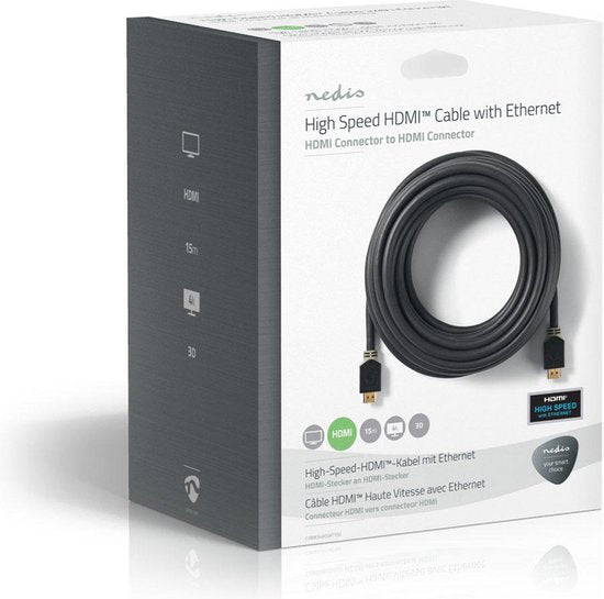 High Speed met Ethernet | HDMI™ Connector | HDMI™ Connector | | | m | | | Antraciet | - afbeelding 53