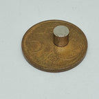 Ronde platte neodymium magneetjes 50 stuks - 5 x 5 mm - neodymium magneet - koelkast - whiteboard - radiatorfolie etc - afbeelding 3