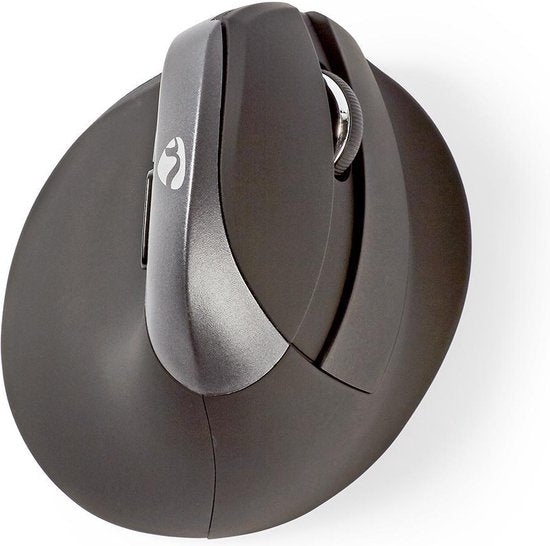 Nedis Muis - Draadloos - 800 / 1200 / 1600 dpi - Instelbare DPI - Aantal knoppen: 6 - Programmeerbare knoppen - Rechtshandig - afbeelding 1