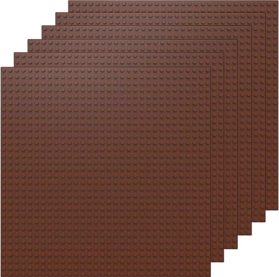 BiOBUDDi Base Plate Bruin 25,5cm x 25,5cm BB-0095 - 6 stuks - afbeelding 1
