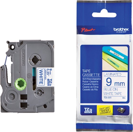 Brother 9mm tape gelamineerd - afbeelding 11