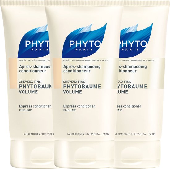 Phyto Paris Phytobaume Volumizing Express conditioner Fine Hair 50ml x 3 - afbeelding 1