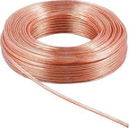 Goobay Luidspreker kabel (CU koper) - 2x 1,50mm² / transparant - 100 meter - afbeelding 4