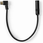 Nedis Kabel voor Auto-Antenne - IEC (Coax) Male - Auto-Antenne-Aansluiting - Vernikkeld - 0.30 m - Rond - PVC - Zwart - Polybag - afbeelding 7