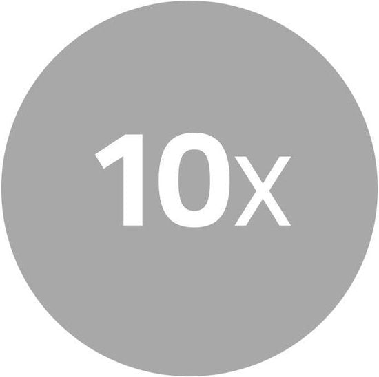 Nedis Satelliet- en Antenne-Adapter - N-Male - F-Female - Vernikkeld - 75 Ohm - Recht - Metaal - Zilver - 10 Stuks - Polybag - afbeelding 6