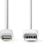 Nedis Lightning naar USB kabel - zwart - meter - afbeelding 45