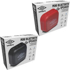 Umbro Mini Speaker - Draadloos - Met Lus - 400mAh - Zwart/ Rood - afbeelding 3