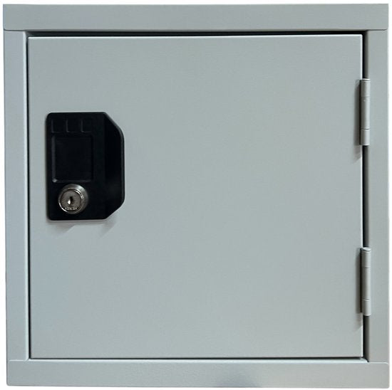 Modulaire lockerkast Metaal (incl slot, sleutels, bevestigingmateriaal etc) Grijs - afbeelding 2