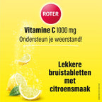 Roter Vitamine C 1000mg bruis - Hoge dosering vitamine C ter ondersteuning van je weerstand - 40 bruistabletten met citroensmaak - afbeelding 7