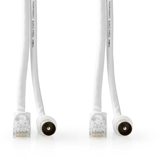 Nedis Coax- / Cat6-combinatiekabel Met Connectoren M - afbeelding 13