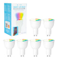 Silvergear Smart WiFi Led GU10 - stuks - Via iOS en Android App - Google Home en Amazon Alexa - afbeelding 1