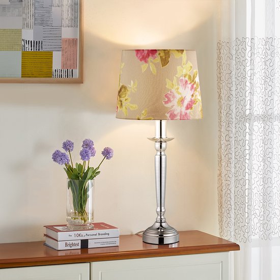 Home Sweet Home - Lampenkap Flowers - Bloemenmotief - E27 - afbeelding 9