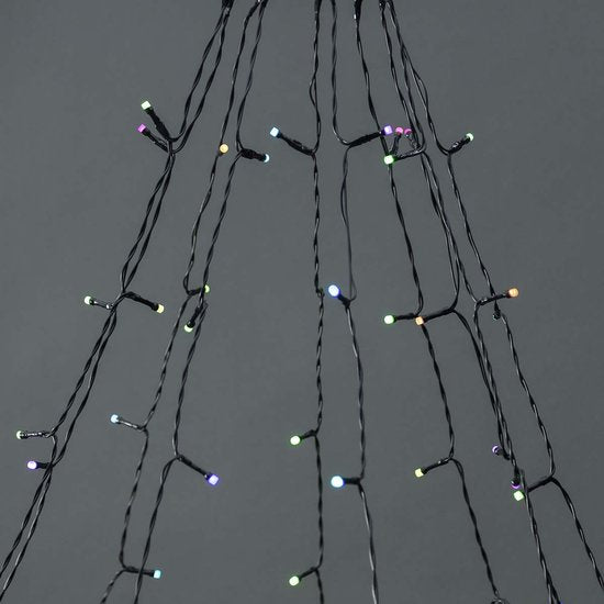 Nedis SmartLife-kerstverlichting - Boom - Wi-Fi - Warm tot Koel Wit - 200 LED's - 20.0 m - 10 x 2 m - Android / IOS - afbeelding 8