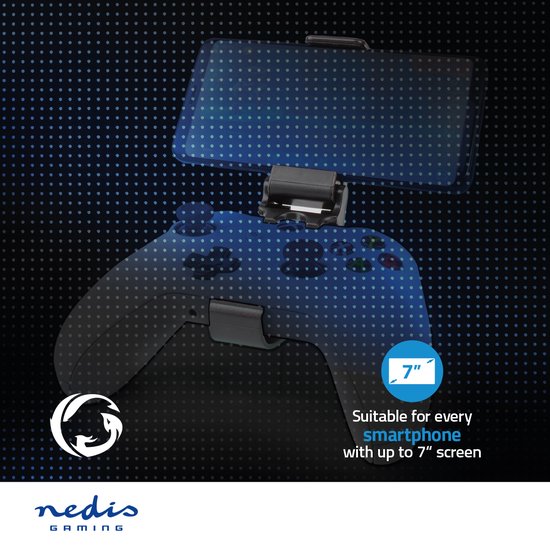 Nedis Smartphone Gaming Houder - Apparaat: Smartphone - 4.5 mm - 6.5 " - afbeelding 3