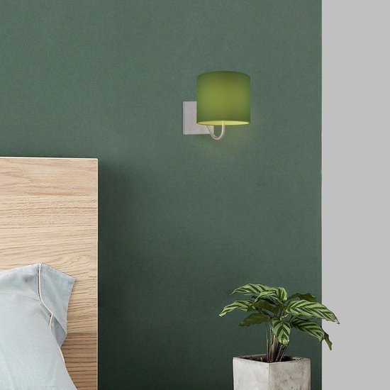 Home Sweet Home - Moderne wandlamp Concrete voor lampenkap - Beton - 13/13/12cm - gemaakt van Metaal - geschikt voor E27 LED lichtbron - voor - afbeelding 5