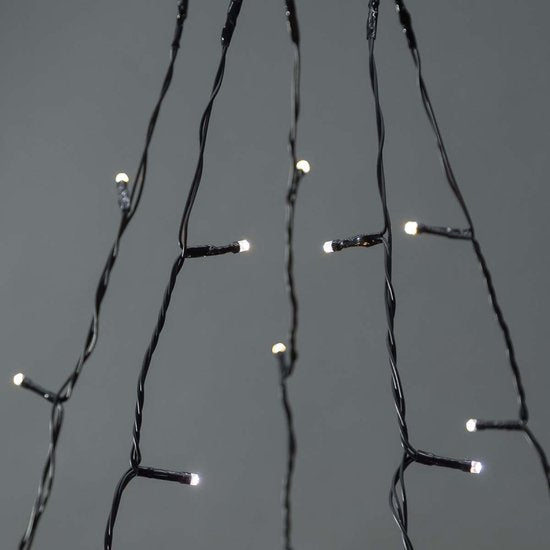 Nedis SmartLife-kerstverlichting - Boom - Wi-Fi - Warm tot Koel Wit - 200 LED's - 20.0 m - 5 x 4 m - Android / IOS - afbeelding 8