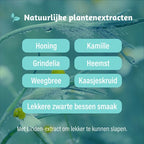 Dampo Kids Nacht Kindersiroop Alle Hoest + Vrije luchtwegen - Voor droge en vastzittende hoest 's nachts bij kinderen - Verlichting en verzachting bij het hoesten - Vanaf 1 jaar - Medisch hulpmiddel - 100 ml - afbeelding 3