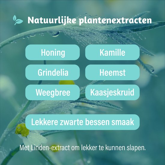 Dampo Kids Nacht Kindersiroop Alle Hoest + Vrije luchtwegen - Voor droge en vastzittende hoest 's nachts bij kinderen - Verlichting en verzachting bij het hoesten - Vanaf 1 jaar - Medisch hulpmiddel - 100 ml - afbeelding 3