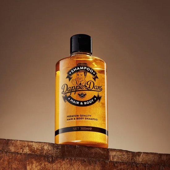Dapper Dan Shampoo 300ml - Normale shampoo vrouwen - Voor Alle haartypes - afbeelding 2