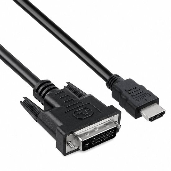 Nedis HDMI Kabel - HDMI Connector - DVI-D 24+1-Pins Male - 1080p - Vernikkeld - 3.00 m - Recht - PVC - Zwart - Label - afbeelding 13