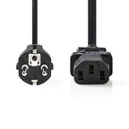 Nedis electriciteitssnoer Zwart m C13 - afbeelding 22