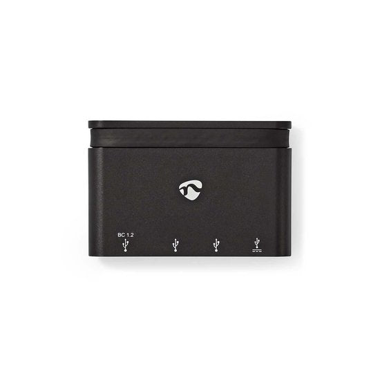 Nedis Computer Hub  USB-C™  2x USB-C™ / 2x USB 3.0 (5 G)  Power Delivery: 100 W  Zwart - afbeelding 7