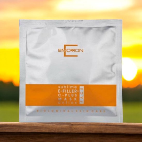 EMOTION Sublime E-Filler mask C-plus Antiox Biological skincare 6 stuks a 10 ml - afbeelding 1