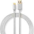 Nedis USB-C naar USB-A kabel - USB3.0 - tot / aluminium - meter - afbeelding 32
