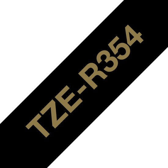 Brother TZE-R354 printerlint 24 mm Goud - afbeelding 5