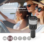 Nedis Bluetooth Multi-Adapter - Output: 1x 3,5 mm - SBC - 7 uur - Ingebouwde microfoon - Volumebediening - Automatische uitschakelfunctie - Grijs / Zwart - afbeelding 6
