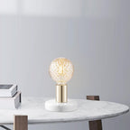 Home Sweet Home - Moderne tafellamp Sten - Brons - 10/10/9cm - bedlampje - voor E27 lichtbron - gemaakt van Marmer en metaal - afbeelding 4