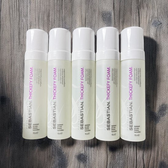 5 x Sebastian Thickefy Foam (190 ml) - afbeelding 1
