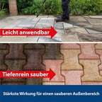 2 x MELLERUD Steen & Tegels Intensieve Reiniger 1L – Dieptereiniging voor Natuursteen, Keramische Tegels & Terrassen - afbeelding 4
