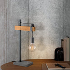 Home sweet home tafellamp Denton - hout - afbeelding 8