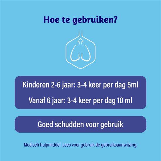 Dampo 3 in 1 Alle Hoest + Keelpijn - Bij droge en vastzittende hoest - Bij keelpijn - Verlicht de luchtwegen - Hoestdrank - Medisch hulpmiddel - 150 ml - afbeelding 7