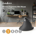 Nedis Muis - Draadloos - 800 / 1200 / 1600 dpi - Instelbare DPI - Aantal knoppen: 6 - Programmeerbare knoppen - Rechtshandig - afbeelding 2