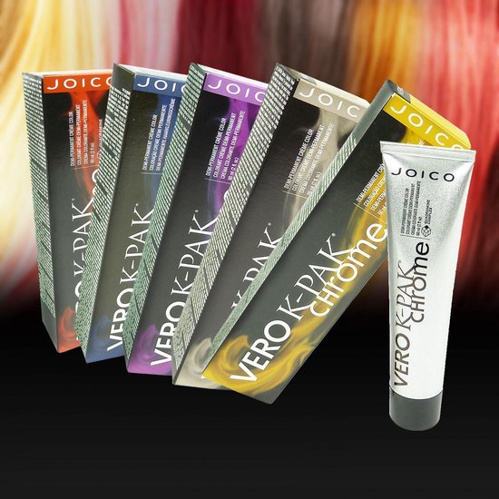 Joico Vero K-Pak Chrome - Demi Permanent Cream Color Hair Color Coloration 60ml - RRV - afbeelding 3