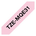 Labeltape pastel Brother TZe, TZ TZe-MQE31 Tapekleur: Pastelroze Tekstkleur:Zwart 12 mm 4 m - afbeelding 1