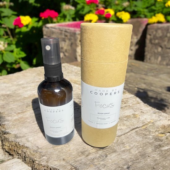 Coopers Room Spray Focus 100 ml Rosemary Lime & Mint - afbeelding 2
