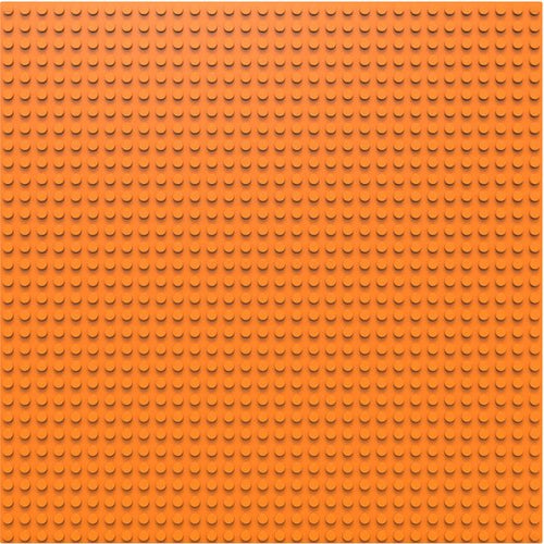 BiOBUDDi Basisplaten 32x32 basisplaat oranje BB-0095 Pumpkin Orange - afbeelding 1