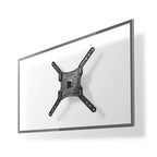 Nedis Draai en Kantelbare TV Muurbeugel - 23 t/m 55 Inch - Max 30 Kg - Zwart - afbeelding 1