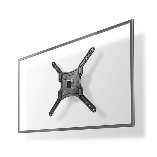 Nedis Draai en Kantelbare TV Muurbeugel - 23 t/m 55 Inch - Max 30 Kg - Zwart - afbeelding 1