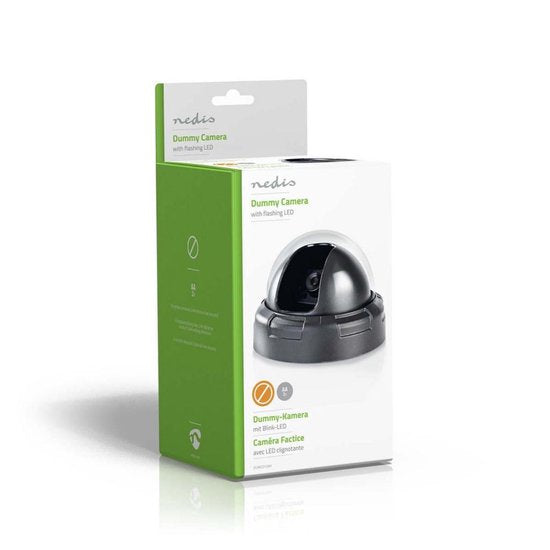 Nedis DUMCD10BK Dummy Beveiligingscamera Dome Ip44 Zwart - afbeelding 4